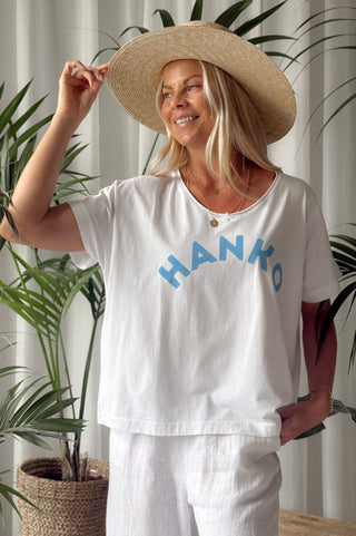 Hanko t-paita, valkoinen