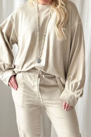 Happy Soul collegehousut, beige