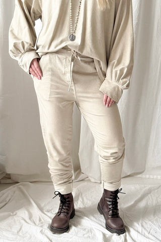 Happy Soul collegehousut, beige