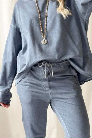 Happy Soul collegehousut, denim blue