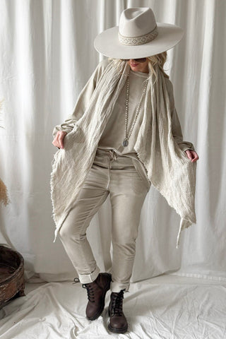 Happy Soul sweatpants, taupe