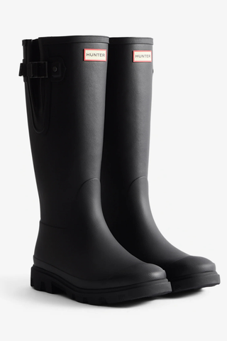 Hunter adjustable downpour kumisaappaat, musta