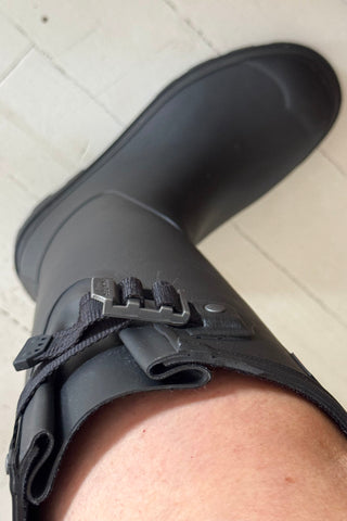 Hunter adjustable downpour kumisaappaat, musta