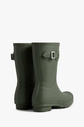 Hunter original short boot, dark olive