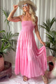 Jambi viskoosimekko, pink