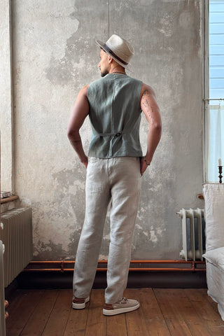 Jess pellavaliivi, camo vihreä