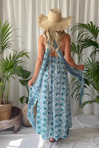 Juliette mekko, neroli blue