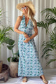 Juliette mekko, neroli blue