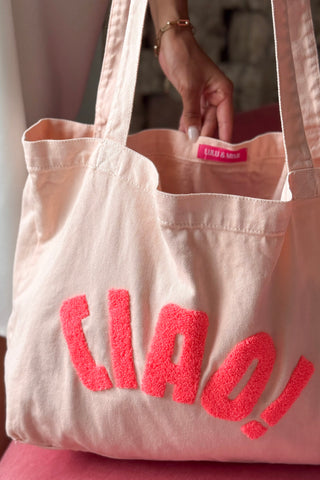 Ciao summer bag, light peach