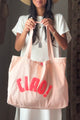 Ciao summer bag, light peach