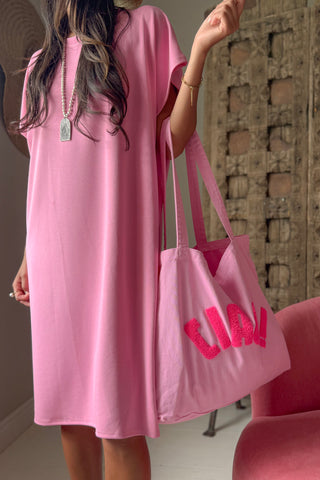 Ciao summer bag, pink