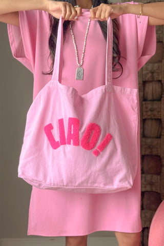 Ciao summer bag, pink