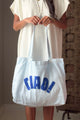 Ciao summer bag, light blue