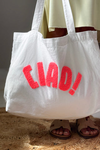 Ciao summer bag, white
