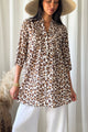 Catniss cotton tunic, lepoard sand