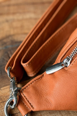 Keira vyölaukku, konjakki