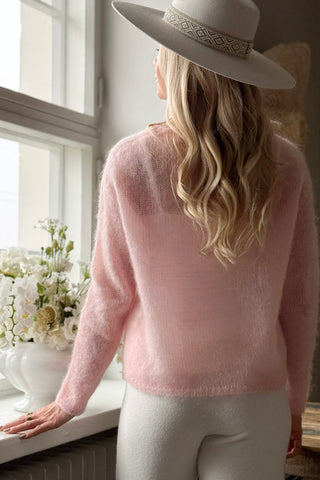 Kindness mohairneule, rose