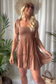 Korme viscose dress, choco