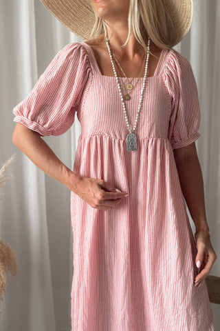 La Brisa puuvillamekko, pepper pink