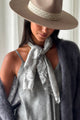 Lacey scarf, grey