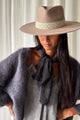 Lacey scarf, black