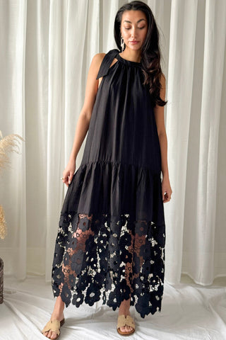 La Femme dress, black 