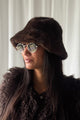 Layla hat, dark brown
