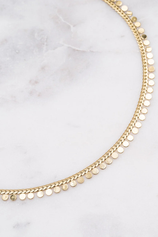 Leehi kaulakoru, kulta