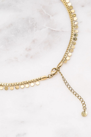 Leehi kaulakoru, kulta