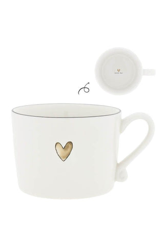 Brown Heart cup