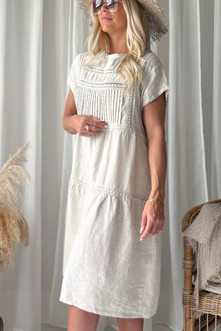 Liliana pellavamekko, hiekka