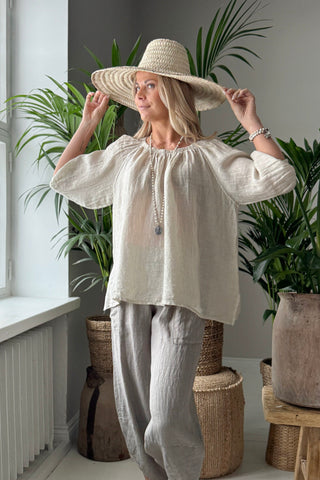 Lily pellavapaita, hiekka