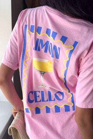 Limon Cello t-paita, candy pink