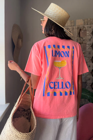 Limon Cello t-paita, neon orange