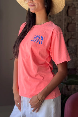 Limon Cello t-paita, neon orange