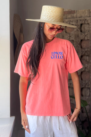 Limon Cello t-paita, neon orange