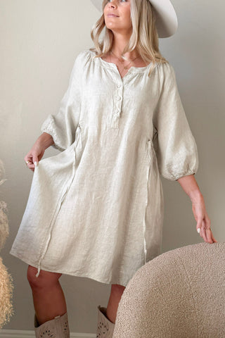 Lucia pellavamekko, sand