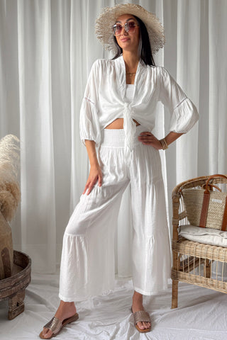 Maria bolero, white