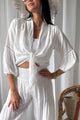 Maria bolero, white