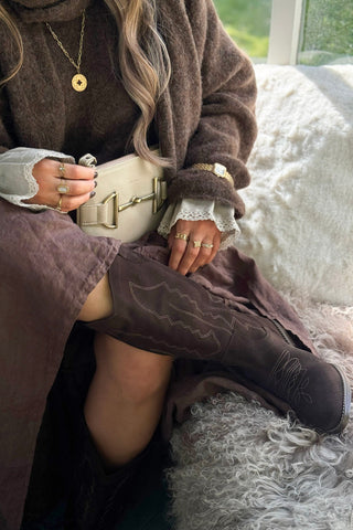 Marella linen styling cuffs, natural