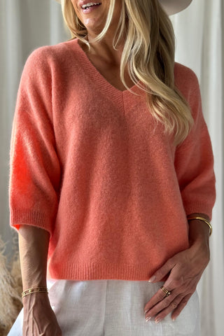 Melisse alpacajumper, apricot