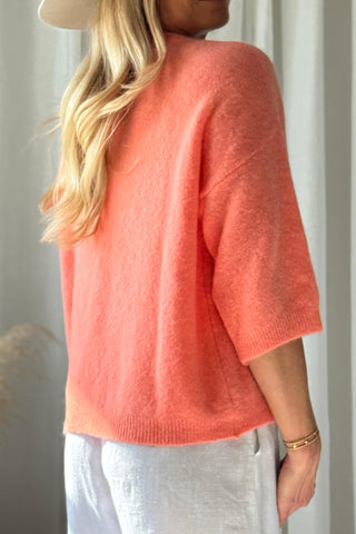 Melisse alpacajumper, apricot