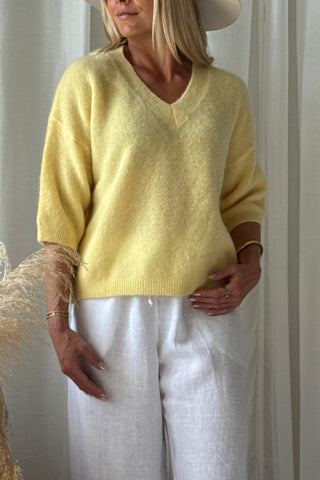 Melisse neule, lemon