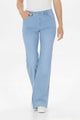 Melli flared leg jeans, light blue 