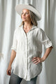Milly linen shirt, sand