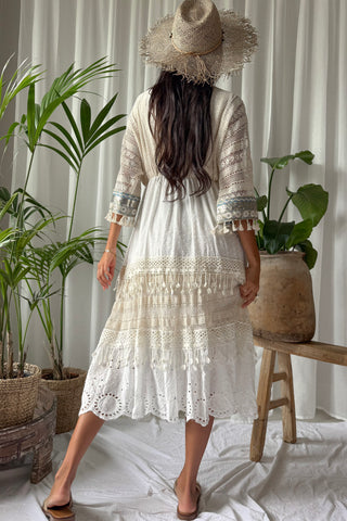 Mirage Halo dress, multicolor