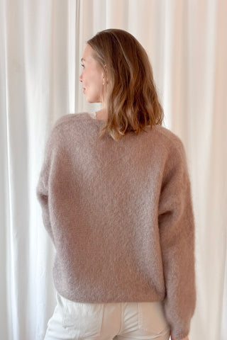 Mohair heaven jumper, taupe