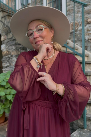 Monterosso tyllimekko, burgundy
