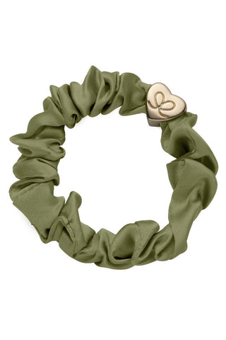 Gold heart silk hiusdonitsi, olive