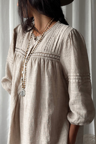 Ophelia pellavamekko, cashmere